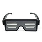 Çok Renkli Led Işıklı Şarjlı Parti Yılbaşı Düğün Eğlence Gözlüğü