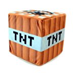 Minecraft TNT Dekoratif Küp Yastık Minder Peluş Oyuncak 10CM