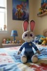 Disney Lisanslı Zootropolis Judy Hopps Ayakta Duran Peluş Oyuncak – 48 cm