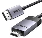 UGREEN 15574 DP119 Ultra HD 4K 60Hz Çözünürlük DisplayPort 1.2 to HDMI 2.0 Örgülü Kablo 1.5metre
