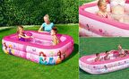 Pompalı- Bestway 91056 Disney Lisanslı, Şişme MEGA Aile Havuzu 