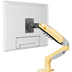 NB Ergonomic NB F80 17-30" Amortisörlü 2-9 kg Monitör Standı Lav Sarısı