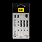 CAT DA06001 5 Parça Profesyonel Ahşap Hızlı/Kaba Kesim Dekupaj Testere Bıçağı, Ucu 