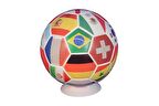 Doppler Futbol Topu Bluetooth Kablosuz Hoparlör Büyük Boy Ülkeler Bayraklı