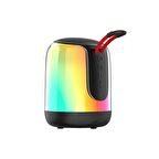 Doppler Music Box Ledli Bluetooth Hoparlör Siyah