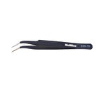 WellHise ST-15 AntiStatik Eğri Uç Tweezers Cımbız