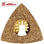 Worx Wa4966 Çok Amaçlı Raspalama Makinesi İçin 75X75Mm Karbür Kaplama Harç, Boya, Yapıştırıcı Universal Zımpara Başlığı