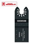 Worx Wa5012 Çok Amaçlı Raspalama Makinesi İçin 35X40Mm Ahşap, Fiberglas, Pvc Universal Kesme Bıçağı