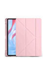 Honor Pad X9A Uyumlu 11.5" Fuchsia Trifolding Kalem Bölmeli Standlı Tablet Kılıfı