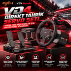 PXN VD4 Bundle PC Uyumlu Direksiyon Seti