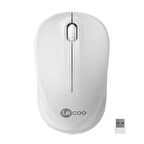 Lenovo Lecoo WS206 Kablosuz 1200DPI 3 Tuşlu Optik Mouse Beyaz