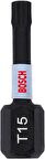 Bosch ImpactC Torx Bits Ucu T15 x 25 mm 2'li 2608522473