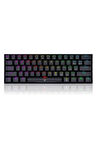 Redragon K630-RGB Dragonborn %60 Blue Switch Siyah Mekanik Kablolu Oyuncu Klavyesi