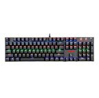 Redragon K582R SURARA Kablolu Mekanik Klavye, Türkçe, Blue Switch, Rainbow