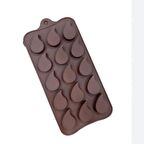 SİLİKON ÇİKOLATA KALIBI DAMLA