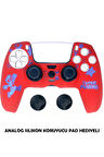 PS5 Dualsense Koruyucu Silikon Kılıf + Analog Silikon Koruyucu