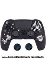 PS5 Dualsense Koruyucu Silikon Kılıf + Analog Silikon Koruyucu