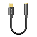 Baseus L54 Usb C AUX Kulaklık Adaptörü Usb C 3.5 jack ses kablosu