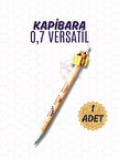 Kapibara Figürlü 0,7 mm Uçlu Versatil Kalem (1 Adet)
