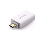 Ugreen Micro USB OTG USB 2.0 Çevirici Adaptör Beyaz