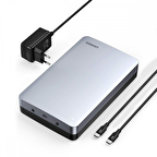 Ugreen USB-C Alüminyum 3.5” / 2.5” UASP Destekli SATA SSD HDD Taşınabilir Disk Kutusu