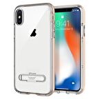 Buff iPhone X ile Uyumlu Air Bumper Kılıf Gold