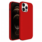 Buff iPhone 12 Pro Max Rubber S Kılıf Red