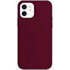 Buff iPhone 12 / 12 Pro Rubber S Kılıf Plum