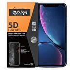 Blogy iPhone 11 / XR ile Uyumlu Flexi 5D Ekran Koruyucu