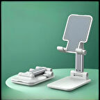 Masa Üstü Tablet Ve Telefon Tutucu Stand Uzunluk Ayarlı Masaüstü Şarj Stand