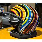 Shiro Jc.Dallas Retrobow Açık Kask