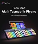 Popupiano Akıllı Taşınabilir Piyano - Siyah