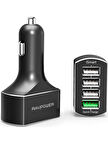 RAVPower RP-VC003 Car Charger 4-Port Charge 3.0 54W Araç Şarzı