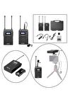 Dersaneler Için Wm8 Pro K1 Kablosuz Tekli Yaka Mikrofonu