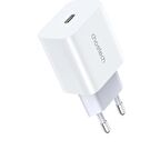 Choetech PD 20W USB-C Hızlı Güç Adaptörü - Apple iPhone Hızlı Şarj Uyumlu - PD5005 - Beyaz