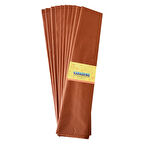 Lino 50X200 10'lu Kahverengi Krapon Kağıdı Lüx PA-014-KHV