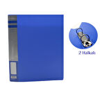 Gen-Of A4 2 Halkalı Plastik Dosya Mavi 2,5 Cm MG2502MV