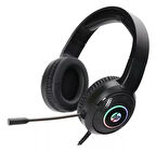 HP DHE-8010UM KULAK ÜSTÜ LED MİKROFONLU OYUNCU KULAKLIĞI