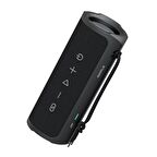 HiFuture Ripple BT 5.3 30W IPX7 Taşınabilir Stereo Bluetooth Hoparlör Siyah