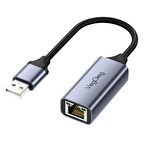 Veggieg USB 2.0 100Mbps Rj45 Lan Ethernet İnternet Çevirici Dönüştürücü