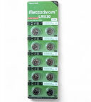 Mettzchrom AG10 LR1130 389 SR1130 189 1.5V Alkaline Düğme Pil 10 Adet