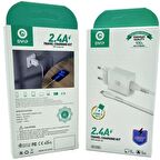 2.4A TYPE-C Usb Şarj Aleti Dvıp ZX-Y100C