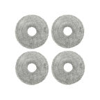 Dreame Orijinal Robot Süpürge (4 adet) Paspas Bezi X40 ULTRA/L10S PLUS/L10S Pro GEN2/L10 PRIME/L10S ULTRA/L10 ULTRA/L20 ULTRA/L10S Pro ULTRA/L10S Plus