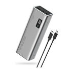 CUKTECH 15 Powerbank 20000 mAh | 150 W PD3.1 Süper Hızlı Şarj | 3 Port (2C1A) | LED Dijital Ekranlı Taşınabilir Şarj Cihazı – Laptop, MacBook, iPhone, Samsung, Xiaomi ile Uyumlu