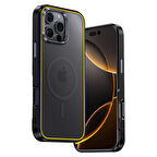 Aohi The Future Iphone 16 Pro Max Kılıfı, Magsafe Uyumlu Telefon Kılıfı, Siyah