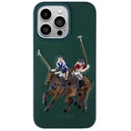 Santa Barbara Polo Racquet Club iPhone 13 Pro Kılıf Jockey 3Boyutlu PU Deri İçi Süet Kapak