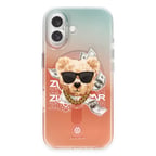 ZuckBear iPhone 16 Kılıf Hologramlı Mekanik Tuşlu M-Safe Şarja Uygun Harold Kapak