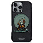 Santa Barbara Polo Racquet Club Aubrey iPhone 16 Pro Max MagSafe Kılıf - Siyah