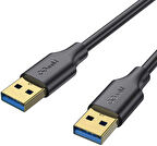 Qgeem QG-CVQ19 Usb To Usb Kablo 0.91M