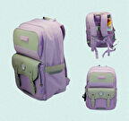 Hello Dragon Okul Çantası Model 12 Mor CN0029